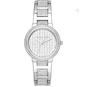 Michael Kors | Gabbi Glitz Silver Women's Watch MK3984